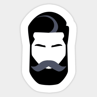 Beard Classic Sticker